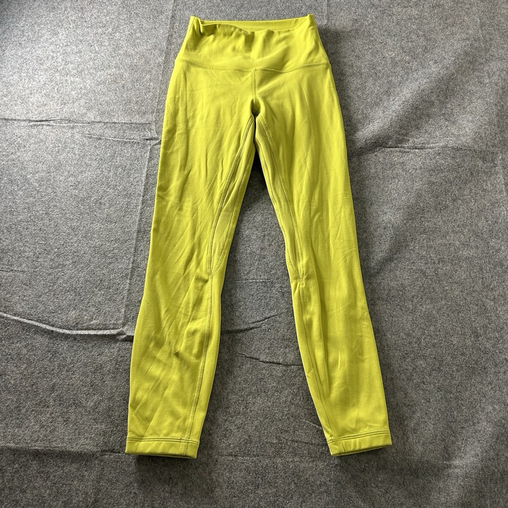 Lululemon Align Leggings Womens 4 Yellow Pear Athleisure Yoga